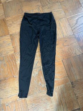 Christian Siriano Black Stretch Leggings